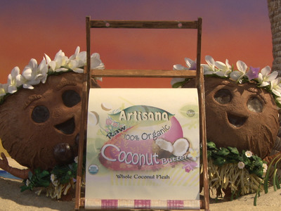 We designed and fabricated this adorable coconut and wholly produced in house this stop motion animated commercial for Artisian Coconut Butter. https://youtu.be/p01sVSi3ESs